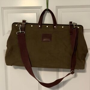 Line of Trade Weekend Travel Duffel - Waxed Canvas - Great Condition